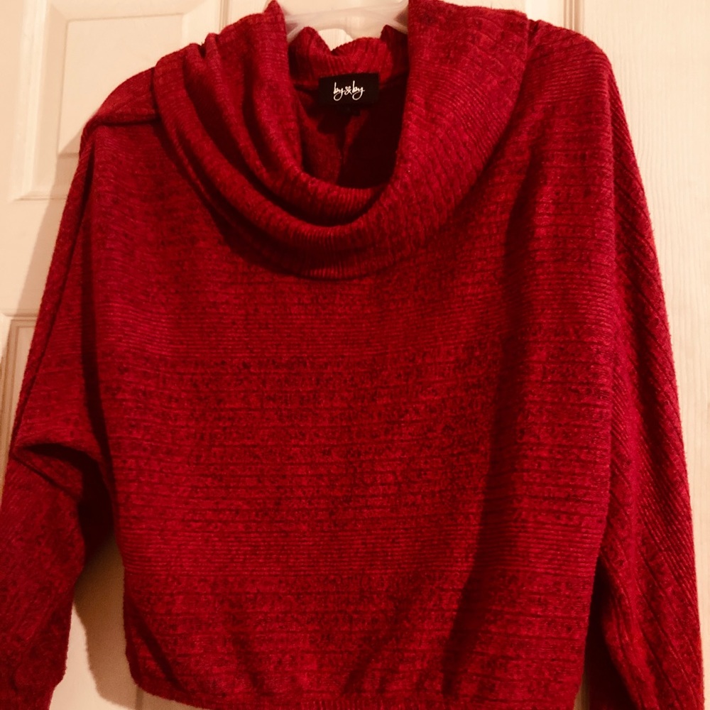 Red stylish long sleeve